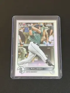 Cal Raleigh RC Topps Chrome Mariners
