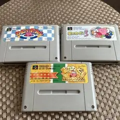 スーパーファミコン ゲーム3本セット