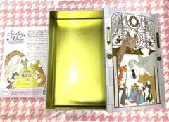 泉屋東京店 × 阪急百貨店　コラボ 限定 クッキー缶 【空き缶】　匿名未使用美品
