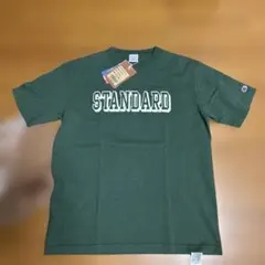 スタンダードカリフォルニア× CHAMPION TEE GREEN L 新品
