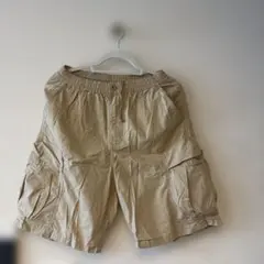 GU ハーフパンツ　ベージュ　【M】