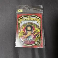 ONE PIECE ロジャーバースデー イニシャル ホログラム缶バッジ