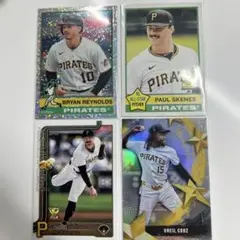 MLB PIRATES 4枚セット