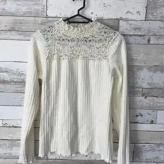 美品♡大人可愛いレーストップス