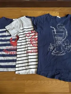 夏物売り尽くしセール！女児Tシャツ 3枚セット 150cm