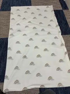 虹と雲デザイン 昼寝敷布団カバー 70×125cm