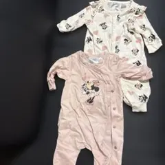 H&M ディズニー　ミニー　ロンパース　60