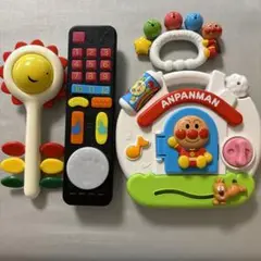 【9/30まで値下げ】アンパンマン 音楽　おもちゃセット　音が鳴るおもちゃ