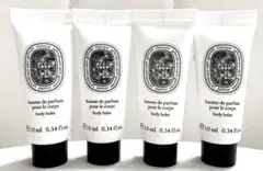 diptyque「フルールドゥポー・ボディバーム10mL×4個」超新品・未使用