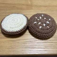 ハンバーガーバンズのみ　長編みまたは細編み