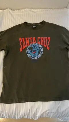SANTA CRUZ オリーブグリーン Tシャツ
