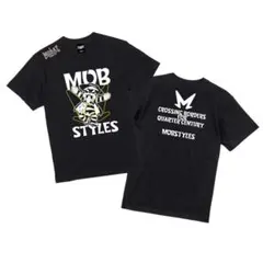 mobstyles モブスタイル MOB KID ドライTシャツ 黒 L