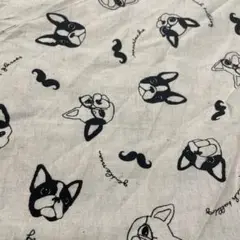 フレンチブルドッグ生地