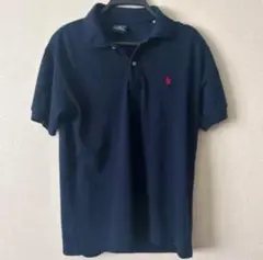 極美品✨90sPOLO SPORT ネイビー ポロシャツ M