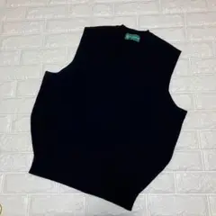 Royal Prince Polo Club ニットベスト L 黒 Vネック