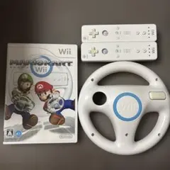 wii マリオカート ハンドル ソフト リモコンセット