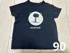 mont-bell黒 Tシャツ 90cm