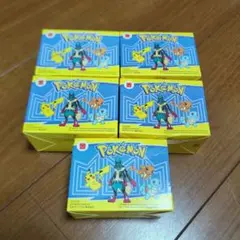 マクドナルド ハッピーセット ポケモン フィギュア　第一弾フルコンプセット 5個
