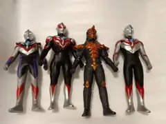 ウルトラマンオーブ　ジャグラスジャグラー　ソフビセット