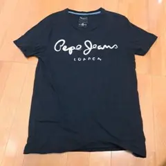 Pepe Jeans ブラック Tシャツ Lサイズ