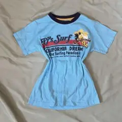 Y2K Tシャツ ピチT 平成ギャル ブルー系