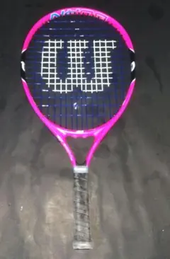ウィルソン　Wilson Burn 21 テニスラケット ピンク　カバー付き