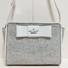 ☆超美品☆送料無料☆Katespadeケイトスペードショルダーバッグ☆グレー☆