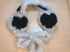 ハンドメイド ふわふわイヤーマフ♩
