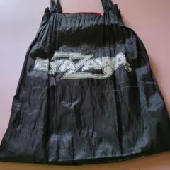 E.YAZAWA ト−トバッグ 黒 ロゴ入り