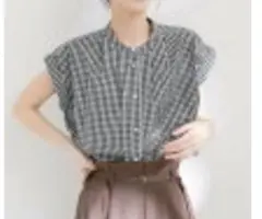 VIS チェック柄シャツ