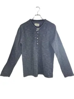 FORT POINT 長袖カットソー ブラック 丸首 Lサイズ 春服 カジュアル