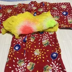 ミキハウス　キッズ　浴衣　３