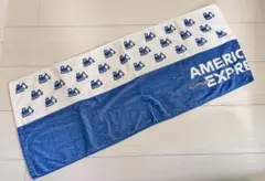 非売品　アメリカンエクスプレス　重機　フェイスタオル　厚手　新品　得意先専用品