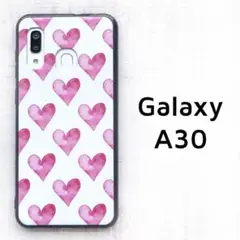 Galaxy A30 レッド ハート カバー