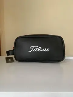 Titleist ブラックポーチ（未使用品　タグ付き）