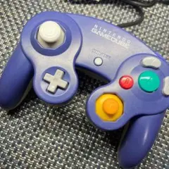 【フルメンテナンス】GC ゲームキューブコントローラー バイオレット＆クリア a