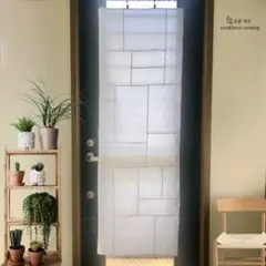 ポジャギ　ホワイトリネンクロス