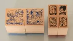 ワンピース ドラゴンボール スタンプ はんこ