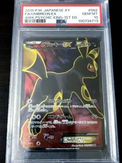 ☆超希少☆【今だけ出品】ブラッキーV SR PSA10 ブラッキーV SR psa10 - メルカリ