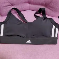 adidas スポーツブラBLACK