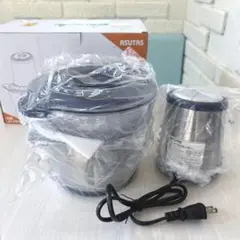 ASUTAS フードプロセッサー 【2種類ボウル 2L 大容量】 ハイパワー