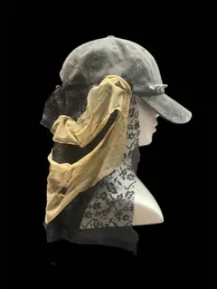 Graffiti Street Cap:gray brown
