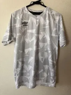 umbro サッカーシャツ Lサイズ グレー/ホワイト