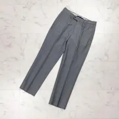 INCOTEX センタープレススラックスパンツ グレー サイズ46*ED1028