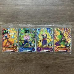スーパードラゴンボールヒーローズ ローソン プロモカード4枚セット