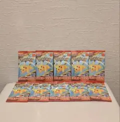 ポケモンカード　マクドナルド　ハッピーセット　プロモ　10パック　新品未開封