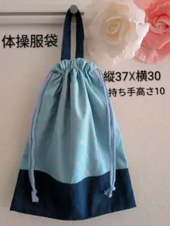 持ち手付きお着替え袋／恐竜