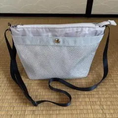 大幅値下げ‼️グレー メッシュ ショルダーバッグ