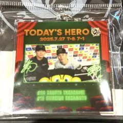 阪神タイガースTODAY`ＳHERO 7/27 アクリルキーホルダー
