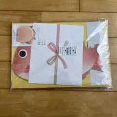 シール式色紙　３点セット 鯛